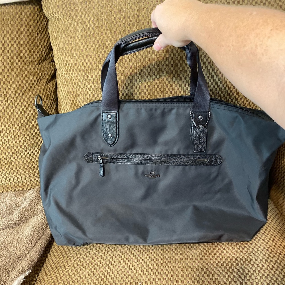 Coach overnight bag